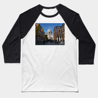 St Paul’s Cathedral and people from different walks of life Baseball T-Shirt